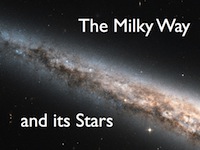 The Milky Way and its Stars