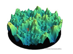 The Rough High-Dimensional Landscape Problem Logo